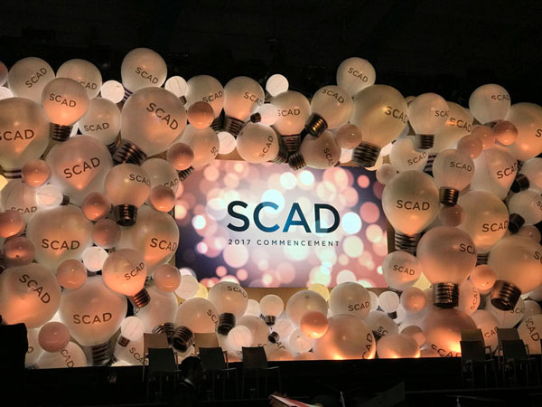 master of fine arts SCAD 2017 stage